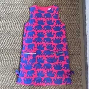 Lilly Pulitzer elephants dress girls 12